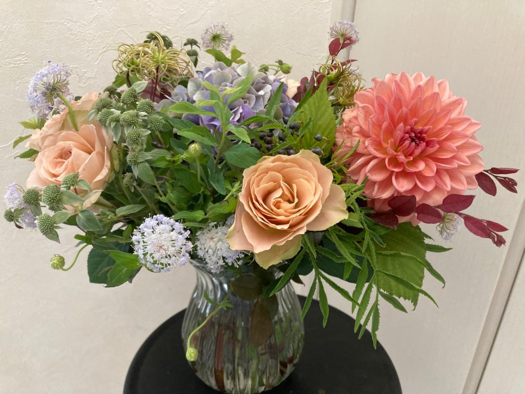 花束レッスン　〜色彩について〜