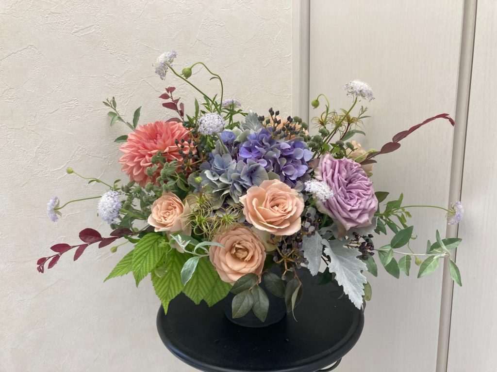 花束からアレンジメントへ